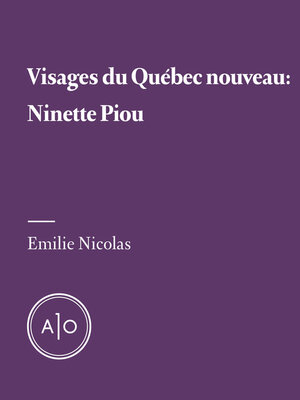 cover image of Visages du Québec nouveau